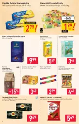 Gazetka promocyjna Stokrotka - Market - Gazetka - ważna od 14.04 do 14.04.2021 - strona 8 - produkty: BelVita, Tchibo, Ciastka, Cukier, Kawa mielona, Kawa, Wawel, Wafle, Vita C, Lipton, Galaretki, Delicje, Cukierki, Herbata, Gala, Haribo, Mamba