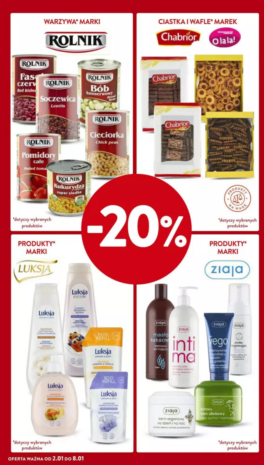 Gazetka promocyjna Intermarche - ważna 02.01 do 08.01.2025 - strona 3 - produkty: Ciastka, Gin, Kukurydza, Wafle, Warzywa