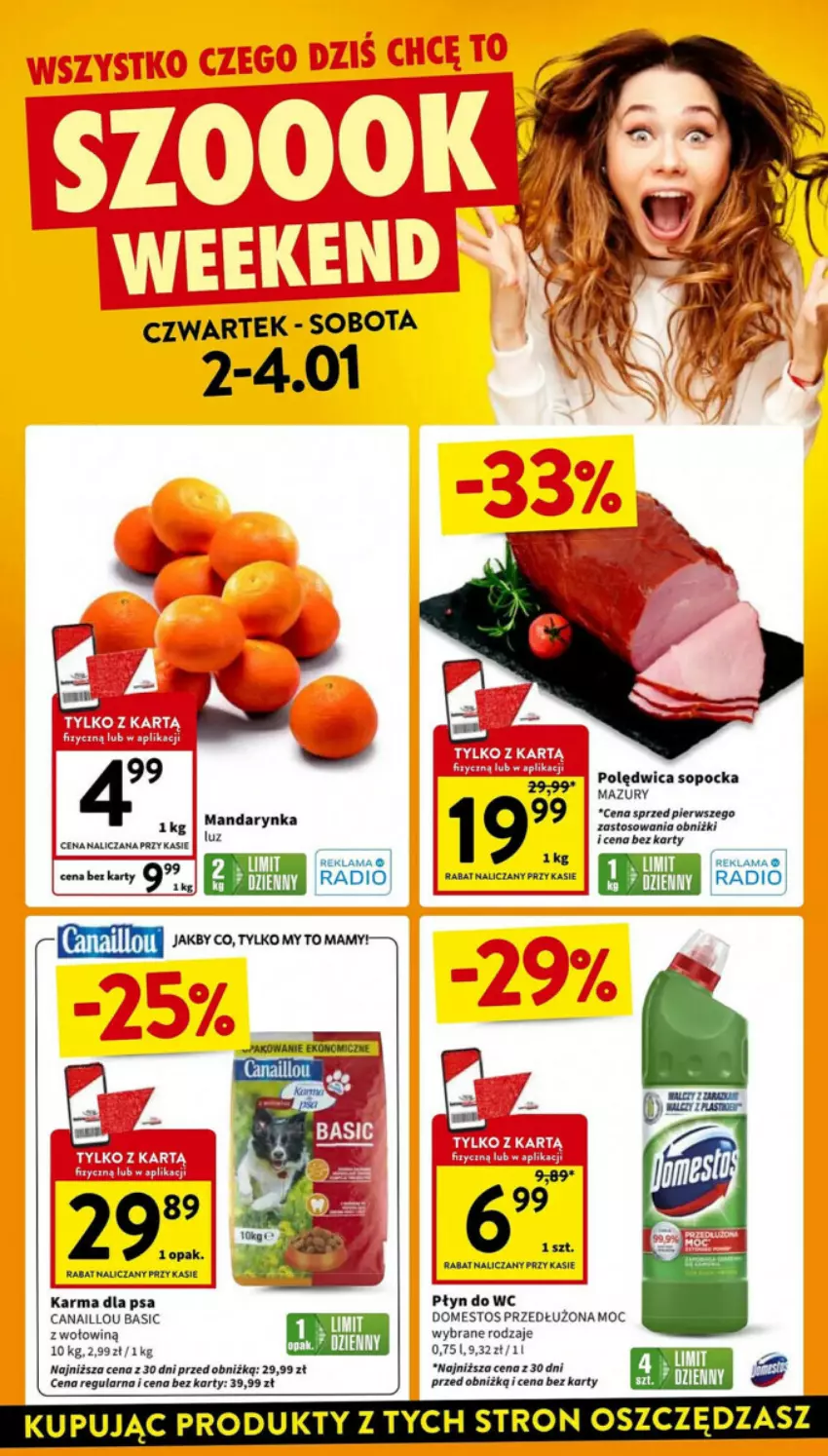 Gazetka promocyjna Intermarche - ważna 02.01 do 08.01.2025 - strona 37 - produkty: Canaillou, Domestos, Płyn do wc, Polędwica