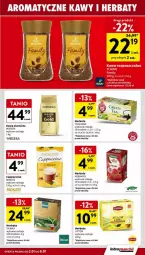 Gazetka promocyjna Intermarche - Gazetka - ważna od 08.01 do 08.01.2025 - strona 18 - produkty: Kawa ziarnista, Kawa, Dilmah, Lipton, Cappuccino, Woseba, Herbata, Herbapol