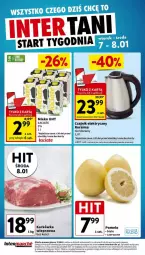Gazetka promocyjna Intermarche - Gazetka - ważna od 08.01 do 08.01.2025 - strona 35 - produkty: Czajnik elektryczny, Czajnik, Pomelo, Mleko