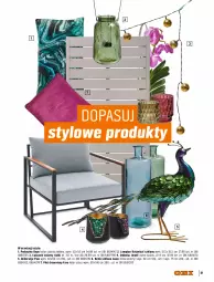 Gazetka promocyjna Obi - Gazetka OBI - Gazetka - ważna od 30.04 do 30.04.2023 - strona 51 - produkty: Stół, LANA, Lampion, Fotel, Poduszka, Gres, Gres szkliwiony, Osłonka, Fa