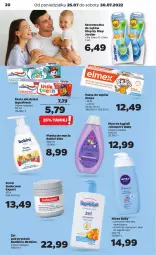 Gazetka promocyjna Netto - Artykuły spożywcze - Gazetka - ważna od 30.07 do 30.07.2022 - strona 20 - produkty: Płyn do kąpieli, Aquafresh, Szczoteczka do zębów, Pasta do zębów, Mleczko, Szampon, Dzieci, Nivea Baby, Elmex, Nivea, Szczoteczka