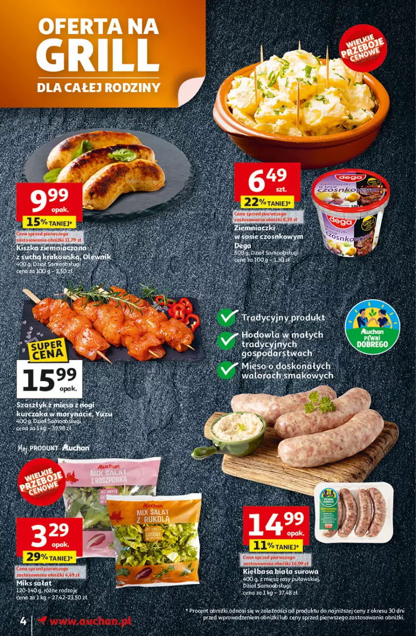 Gazetka promocyjna Auchan - TAK SMAKUJE LATO Moje - ważna 12.06 do 18.06.2025 - strona 6 - produkty: Grill, Por
