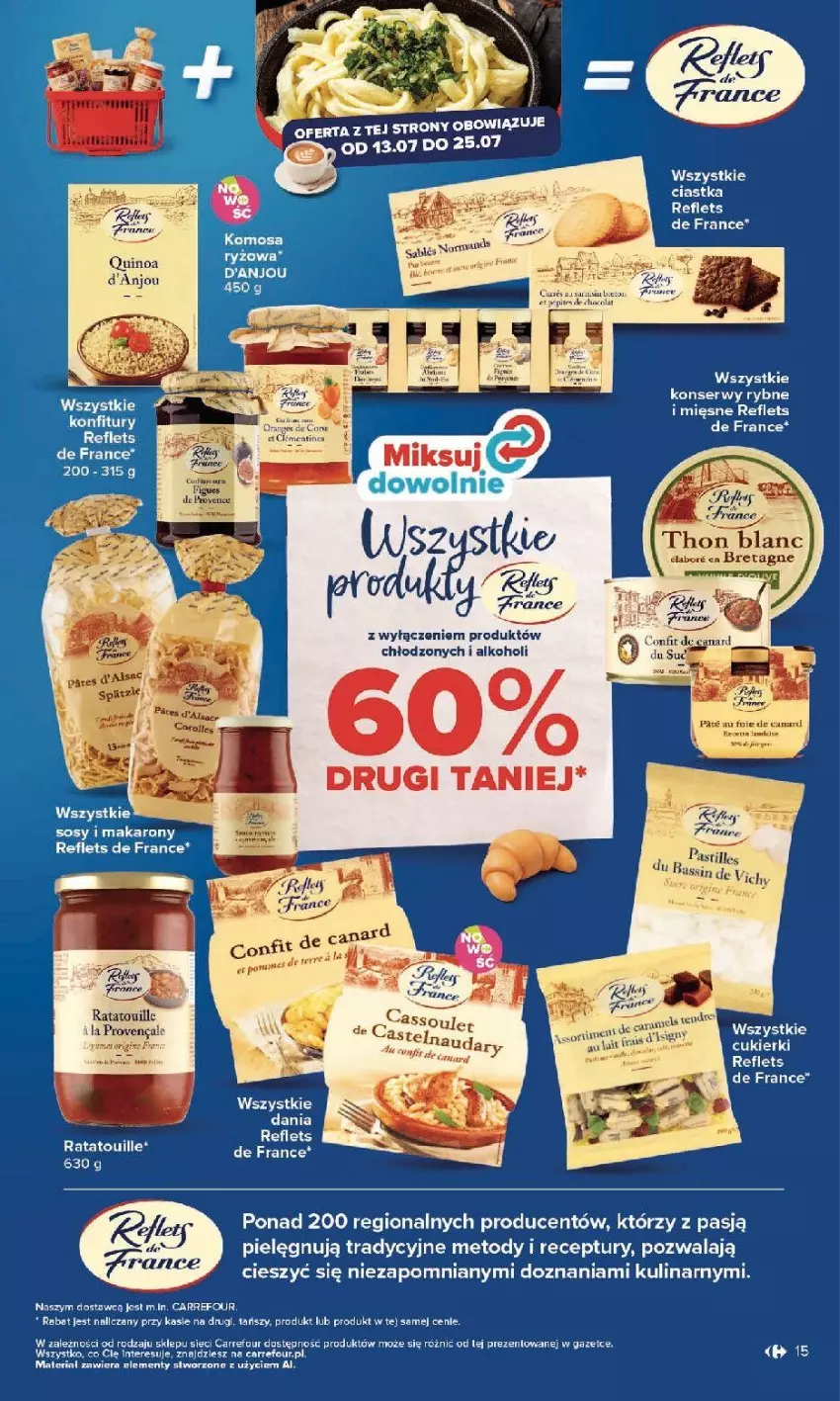 Gazetka promocyjna Carrefour - Gazetka Carrefour, Market w SUMIE najlepszy, od poniedziałku - ważna 13.07 do 18.07.2026 - strona 17 - produkty: Ciastka, Ser
