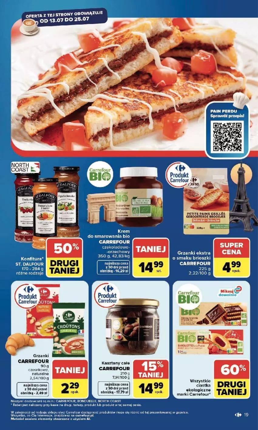 Gazetka promocyjna Carrefour - Gazetka Carrefour, Market w SUMIE najlepszy, od poniedziałku - ważna 13.07 do 18.07.2026 - strona 21 - produkty: Bonduelle, Ciastka, Imbir, Waga