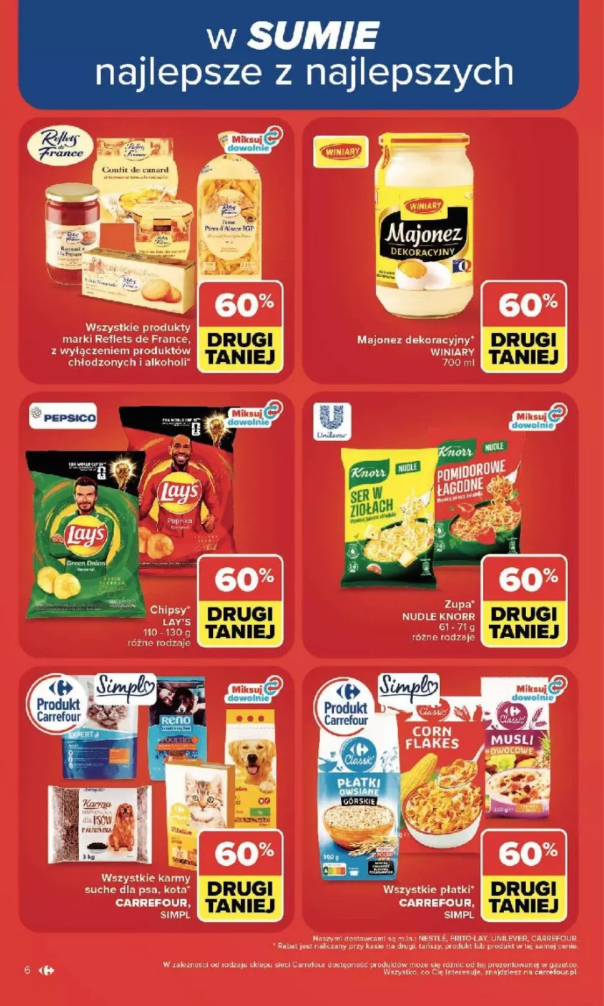 Gazetka promocyjna Carrefour - Gazetka Carrefour, Market w SUMIE najlepszy, od poniedziałku - ważna 13.07 do 18.07.2026 - strona 8 - produkty: Fa, Majonez, Pepsi