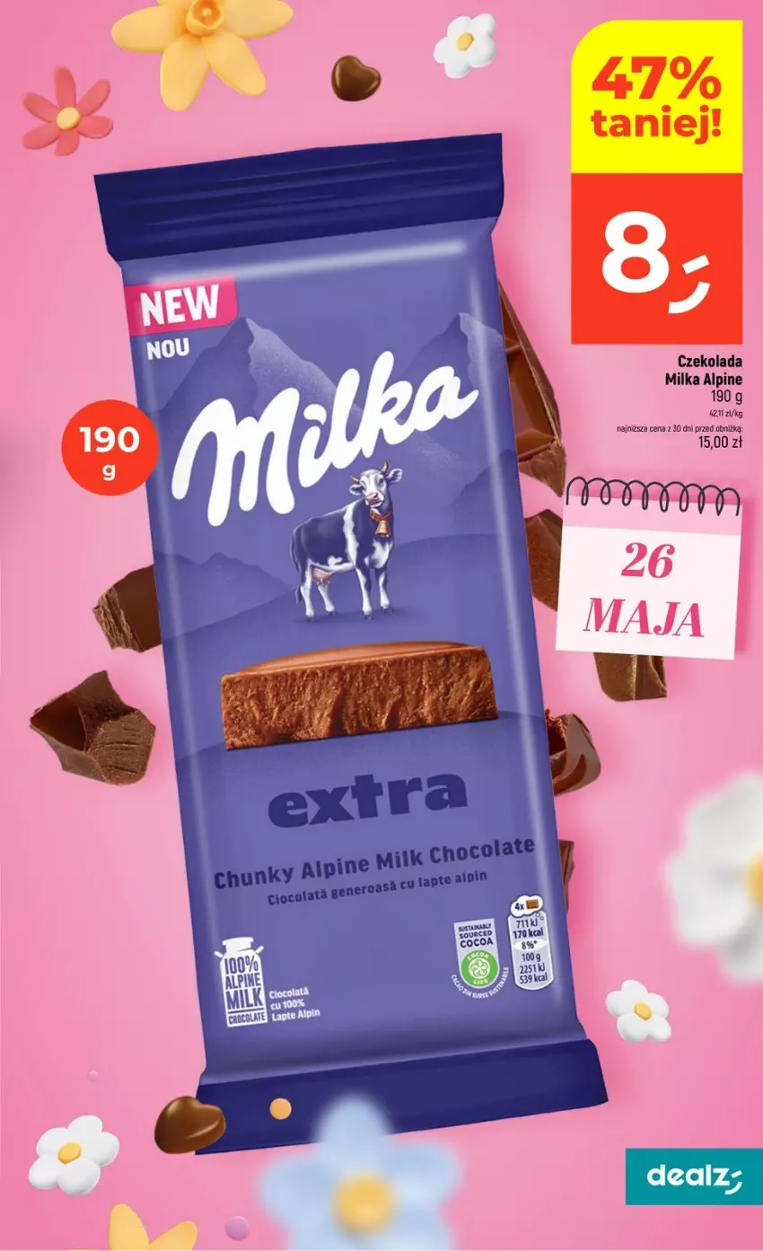 Gazetka promocyjna Dealz - NOWA GAZETKA - ważna 21.05 do 27.05.2026 - strona 29 - produkty: Czekolada, Milka