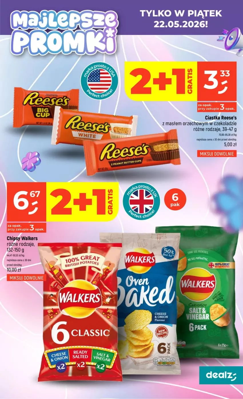 Gazetka promocyjna Dealz - NOWA GAZETKA - ważna 21.05 do 27.05.2026 - strona 3 - produkty: Chipsy, Ciastka