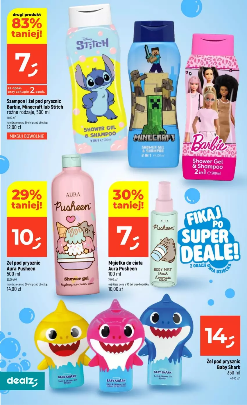 Gazetka promocyjna Dealz - NOWA GAZETKA - ważna 21.05 do 27.05.2026 - strona 30 - produkty: Barbie, Body, Minecraft, Szampon