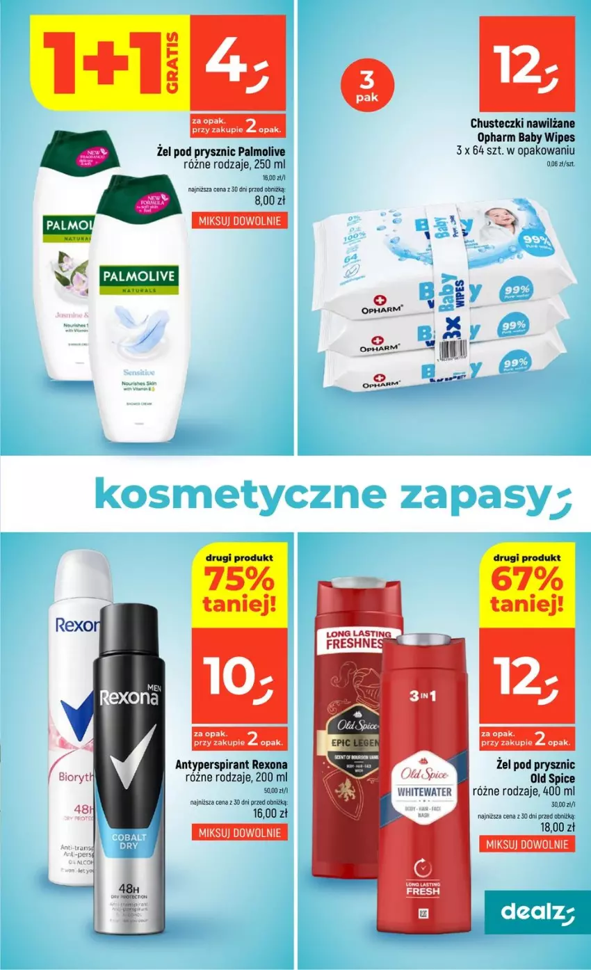 Gazetka promocyjna Dealz - NOWA GAZETKA - ważna 21.05 do 27.05.2026 - strona 33 - produkty: Antyperspirant, Chusteczki, Gra, LG, Old Spice, Palmolive, Rexona