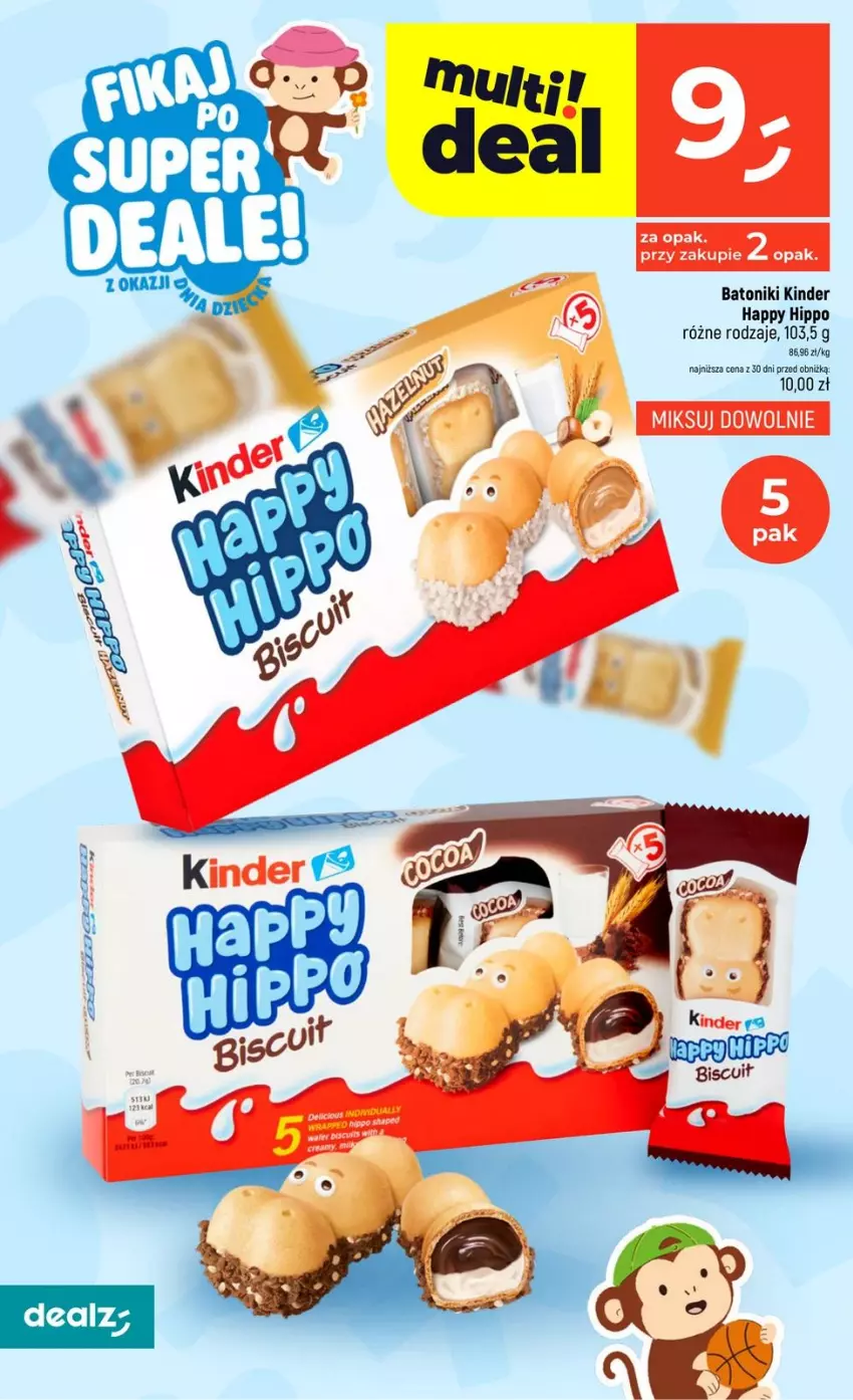 Gazetka promocyjna Dealz - NOWA GAZETKA - ważna 21.05 do 27.05.2026 - strona 8 - produkty: Baton, HiPP, Kinder, Tonik