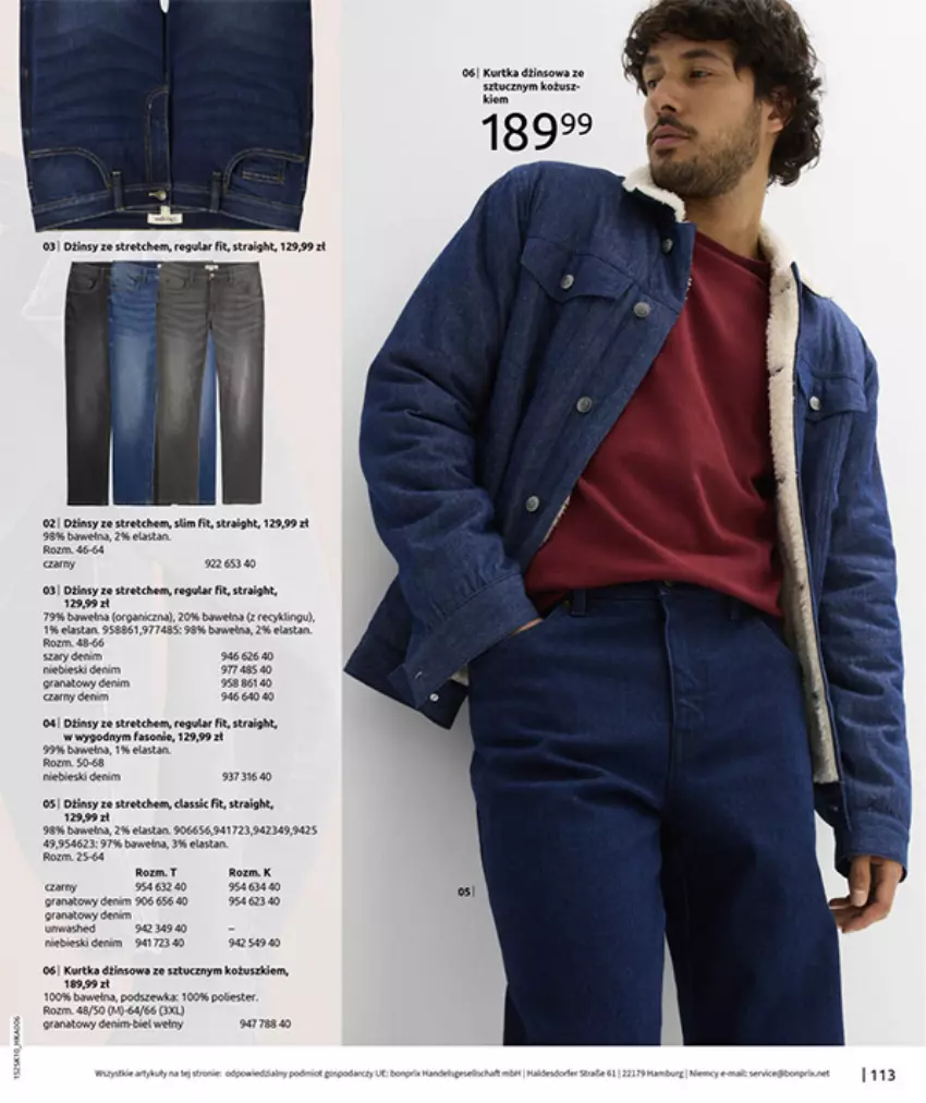 Gazetka promocyjna Bonprix - W JESIENNYM NASTROJU - ważna 04.11 do 08.12.2025 - strona 115 - produkty: Fa, Gra, Granat, Kurtka, Rogal