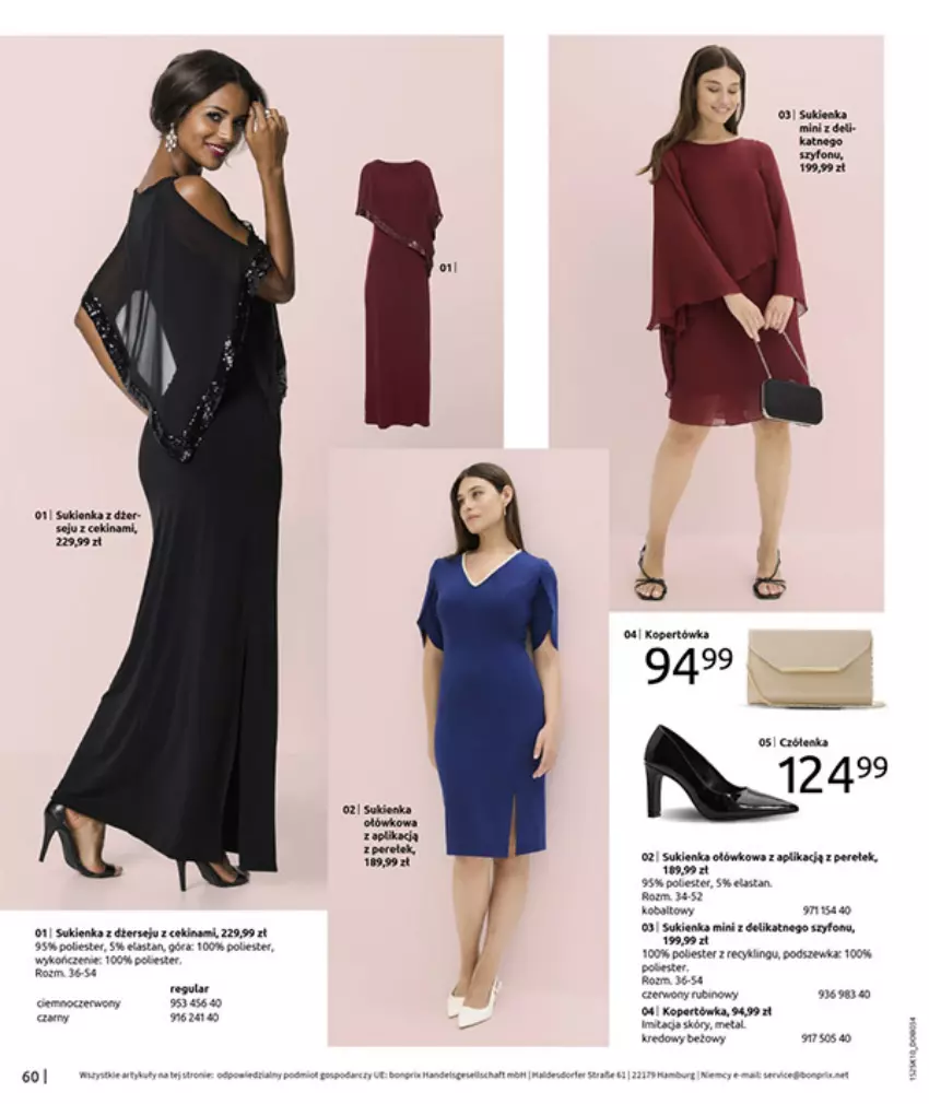 Gazetka promocyjna Bonprix - W JESIENNYM NASTROJU - ważna 04.11 do 08.12.2025 - strona 62 - produkty: Kret, Por, Rama, Sukienka, Tera