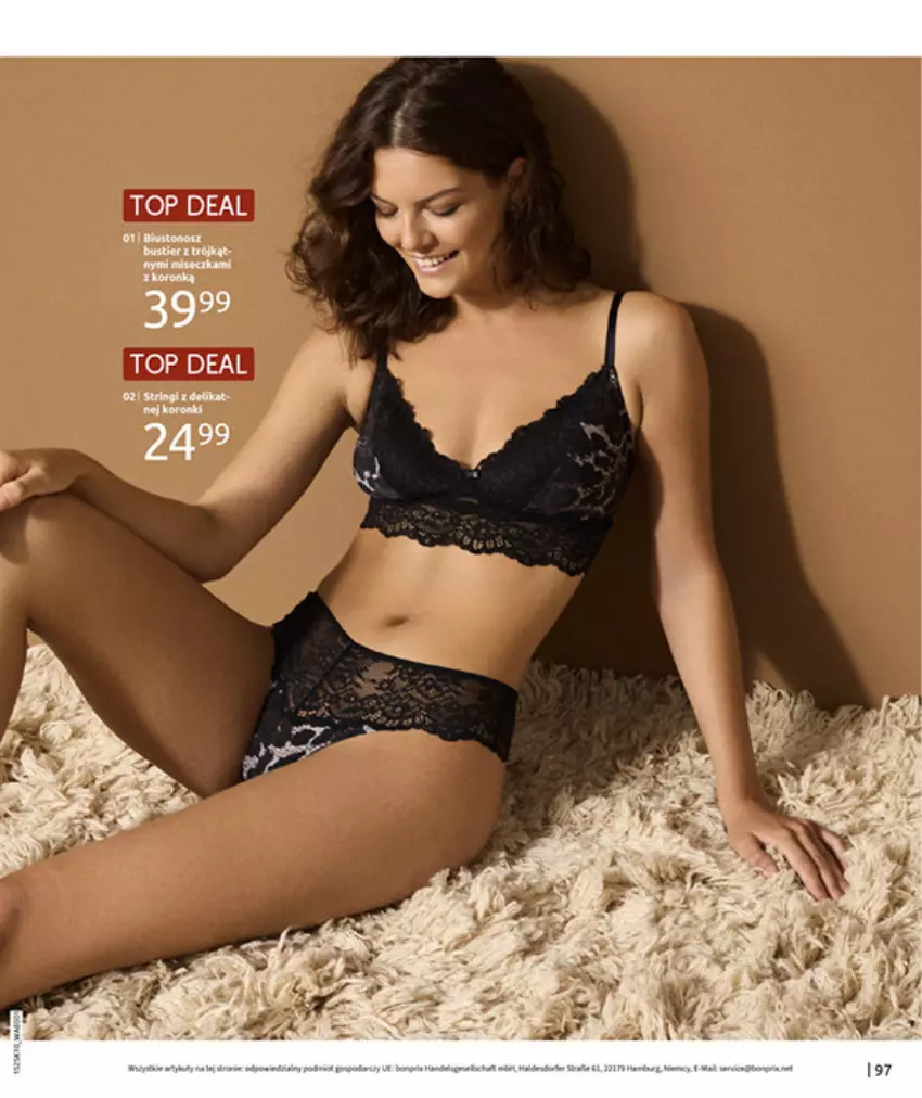 Gazetka promocyjna Bonprix - W JESIENNYM NASTROJU - ważna 04.11 do 08.12.2025 - strona 99 - produkty: Top