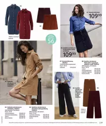 Gazetka promocyjna Bonprix - W JESIENNYM NASTROJU - Gazetka - ważna od 08.12 do 08.12.2025 - strona 79 - produkty: Spódnica, Por, Spodnie sztruksowe, Kosz, Koszula, Tran, Spodnie, Sukienka, Fa