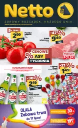 Gazetka promocyjna Netto - Gazetka spożywcza - Gazetka - ważna od 05.06 do 05.06.2021 - strona 1 - produkty: Piwa, Piwo, Por, Gra, Cukier, Perła, Schab wieprzowy, Cukierki, Lizaki, Pluszak