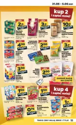 Gazetka promocyjna Netto - Gazetka spożywcza - Gazetka - ważna od 05.06 do 05.06.2021 - strona 11 - produkty: Piec, Kawa rozpuszczalna, Ser, Orzeszki, Cukier, Schogetten, Zott, Bell, Jogurt, Beskidzki, Kawa, Diamant, Mąka, Czekolada, Galaretka, Basia, Bella, Felix, Aksam, Jogobella, Orzeszki ziemne, Herbata, Gala, Mąka tortowa