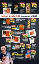 Gazetka promocyjna Netto - Gazetka spożywcza - Gazetka - ważna od 05.06 do 05.06.2021 - strona 18 - produkty: Kurczak, Sok, Por, Sokołów, Mlekovita, Tofu, Laur, Polędwiczki z kurczaka, Kiełbaski białe, Bagietka, Skrzydełka z kurczaka, Boczek, Kaszanka, Grill, Kasza, Kiełbasa, Mleko, Kiełbasa śląska