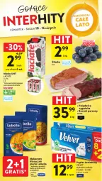 Gazetka promocyjna Intermarche - Gazetka Intermarche - Gazetka - ważna od 16.08 do 16.08.2023 - strona 2 - produkty: Polędwica, Lubella, Makaron, Gra, Papier, Bell, Papier toaletowy, Velvet, Rolki, Boczek, Bella, Mleko