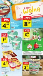 Gazetka promocyjna Intermarche - Gazetka Intermarche - Gazetka - ważna od 16.08 do 16.08.2023 - strona 21 - produkty: Serek wiejski, Ser, Gra, Danone, Piątnica, Zott, Jaja, Jogurt, Activia, Serek, Delma, Kefir, Jaja z wolnego wybiegu