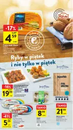 Gazetka promocyjna Intermarche - Gazetka Intermarche - Gazetka - ważna od 16.08 do 16.08.2023 - strona 22 - produkty: Polędwica, Sałatka, Gra, SEKO, Ananas, Sałat, Koreczki śledziowe, Dorsz, Graal, Surimi