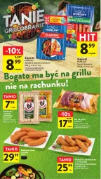 Gazetka promocyjna Intermarche - Gazetka Intermarche - Gazetka - ważna od 16.08 do 16.08.2023 - strona 6 - produkty: Ser, Morliny, Feta, Kabanos, Grill, Kiełbasa, Szpinak, Kiełbasa śląska
