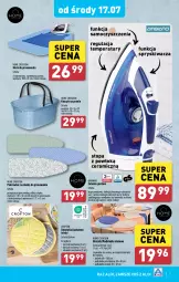 Gazetka promocyjna Aldi - Artykuły przemysłowe i tekstylia - Gazetka - ważna od 28.07 do 28.07.2024 - strona 7 - produkty: Top, Pokrowiec na deskę, Kosz, Fartuch kuchenny, Rękawice, Ręcznik, Bieżnik, Pokrowiec, Podkład, Fa