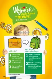Gazetka promocyjna Auchan - Rysuje się porządek na biurku Hipermarkety - Gazetka - ważna od 18.08 do 18.08.2021 - strona 34 - produkty: Plecak
