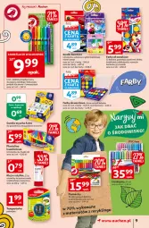 Gazetka promocyjna Auchan - Rysuje się porządek na biurku Hipermarkety - Gazetka - ważna od 18.08 do 18.08.2021 - strona 9 - produkty: Puf, Gry, Papier, Flamastry, Klej, Tusz, Plastelina, Mysz, Fa