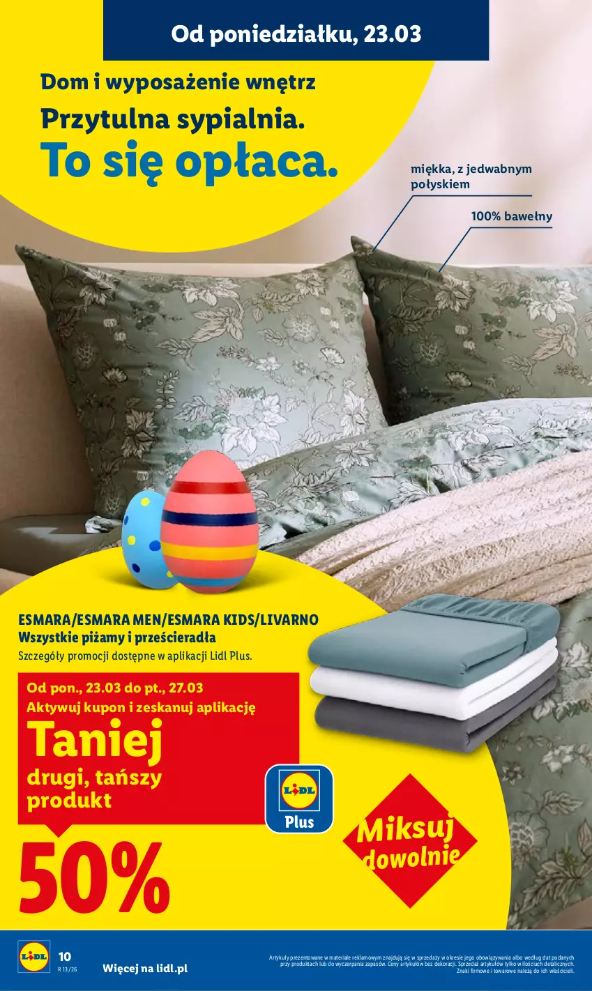 Gazetka promocyjna Lidl - Katalog ważny od 23.03 - ważna 23.03 do 29.03.2026 - strona 10 - produkty: Ivar, Sypialnia