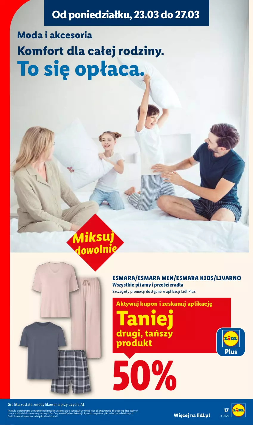 Gazetka promocyjna Lidl - Katalog ważny od 23.03 - ważna 23.03 do 29.03.2026 - strona 17 - produkty: Gra, Grafika, Ivar, Moda