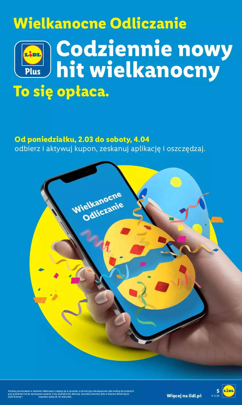 Gazetka promocyjna Lidl - Katalog ważny od 23.03 - ważna 23.03 do 29.03.2026 - strona 5