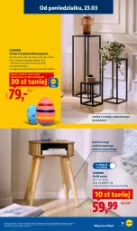 Gazetka promocyjna Lidl - Katalog ważny od 23.03 - Gazetka - ważna od 29.03 do 29.03.2026 - strona 15 - produkty: Sos, Ivar, Stolik nocny, Stojak, Stolik, Lakier
