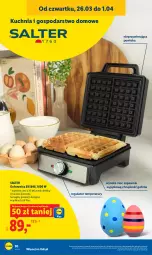 Gazetka promocyjna Lidl - Katalog ważny od 23.03 - Gazetka - ważna od 29.03 do 29.03.2026 - strona 38 - produkty: Sok, Kuchnia, Gofrownica