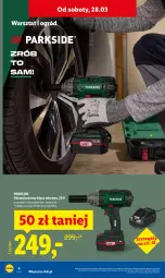 Gazetka promocyjna Lidl - Katalog ważny od 23.03 - Gazetka - ważna od 29.03 do 29.03.2026 - strona 4 - produkty: Parkside, Ogród, Klucz udarowy, Akumulator