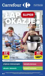 Gazetka promocyjna Carrefour - Gazetka Łap super okazje od poniedziałku! - Gazetka - ważna od 14.03 do 14.03.2026 - strona 1 - produkty: Ubrania, Por, Chodzik, Hot Wheels