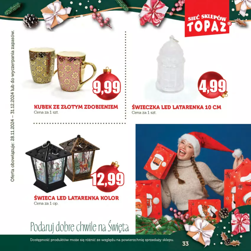 Gazetka promocyjna Topaz - Gazetka - ważna 28.11 do 31.12.2024 - strona 33