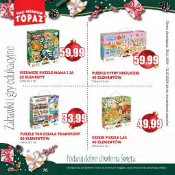 Gazetka promocyjna Topaz - Gazetka - Gazetka - ważna od 31.12 do 31.12.2024 - strona 76 - produkty: Por, Tran, Sport