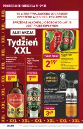 Gazetka promocyjna Aldi - Gazetka - ważna od 29.08 do 29.08.2021 - strona 16 - produkty: Piwa, Piwo, Gra, Tera, Perła, Fa
