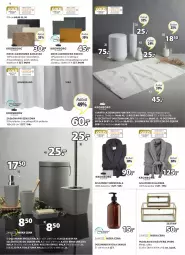 Gazetka promocyjna Jysk - Oferta tygodnia - Gazetka - ważna od 13.09 do 13.09.2022 - strona 19 - produkty: Kubek na szczoteczki do zębów, Mata łazienkowa, Szczotka, Kosz, Zasłona, Wełna, Szlafrok, Pudełko, Mydelniczka, Kubek, Dozownik, Zasłona prysznicowa, Dozownik mydła