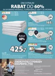 Gazetka promocyjna Jysk - Oferta tygodnia - Gazetka - ważna od 13.09 do 13.09.2022 - strona 3 - produkty: Materac sprężynowy, Mata ochronna, Top, Por, Zagłówek, Materac, Zdrowie, Tera