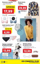 Gazetka promocyjna Lidl - GAZETKA - Gazetka - ważna od 26.09 do 26.09.2021 - strona 18 - produkty: Top, Sok, Majtki, Biustonosz, Rajstopy, Okulary do czytania