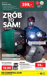 Gazetka promocyjna Lidl - GAZETKA - Gazetka - ważna od 26.09 do 26.09.2021 - strona 23 - produkty: Kask, Warka, Rolki, Młotek, Młot, Maska