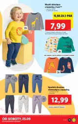 Gazetka promocyjna Lidl - GAZETKA - Gazetka - ważna od 26.09 do 26.09.2021 - strona 39 - produkty: Sok, Dres, Dzieci, Spodnie, Spodnie dresowe