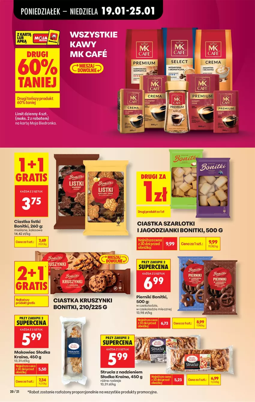 Gazetka promocyjna Biedronka - Gazetka - ważna 19.01 do 26.01.2026 - strona 22 - produkty: Bonitki, Ciastka, Makowiec, Piernik, Por, Strucla