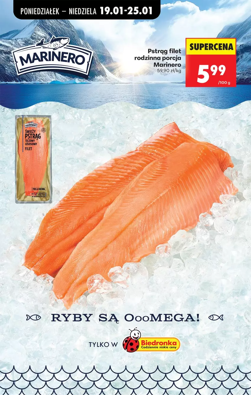 Gazetka promocyjna Biedronka - Gazetka - ważna 19.01 do 26.01.2026 - strona 47 - produkty: Por, Pstrąg