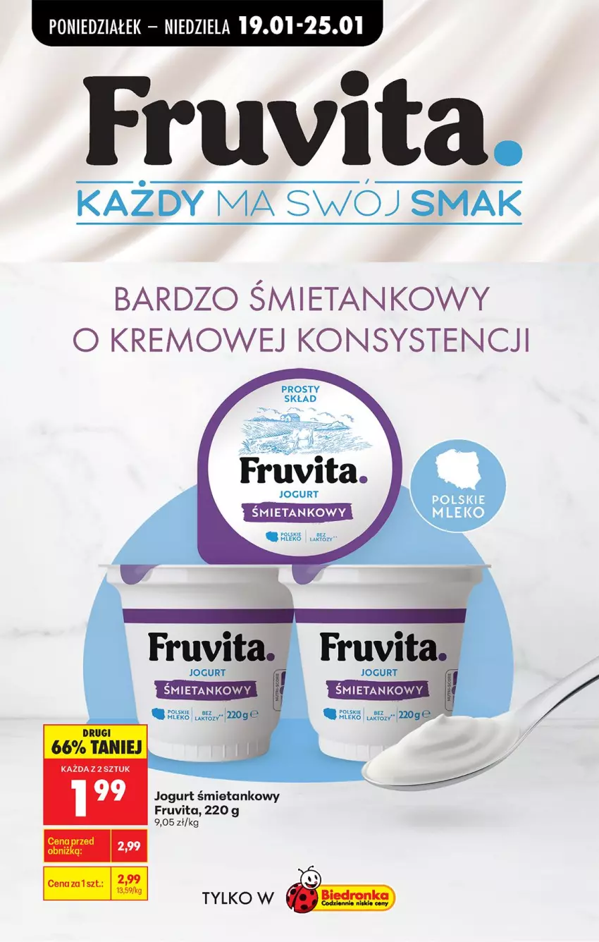 Gazetka promocyjna Biedronka - Gazetka - ważna 19.01 do 26.01.2026 - strona 51 - produkty: Jogurt