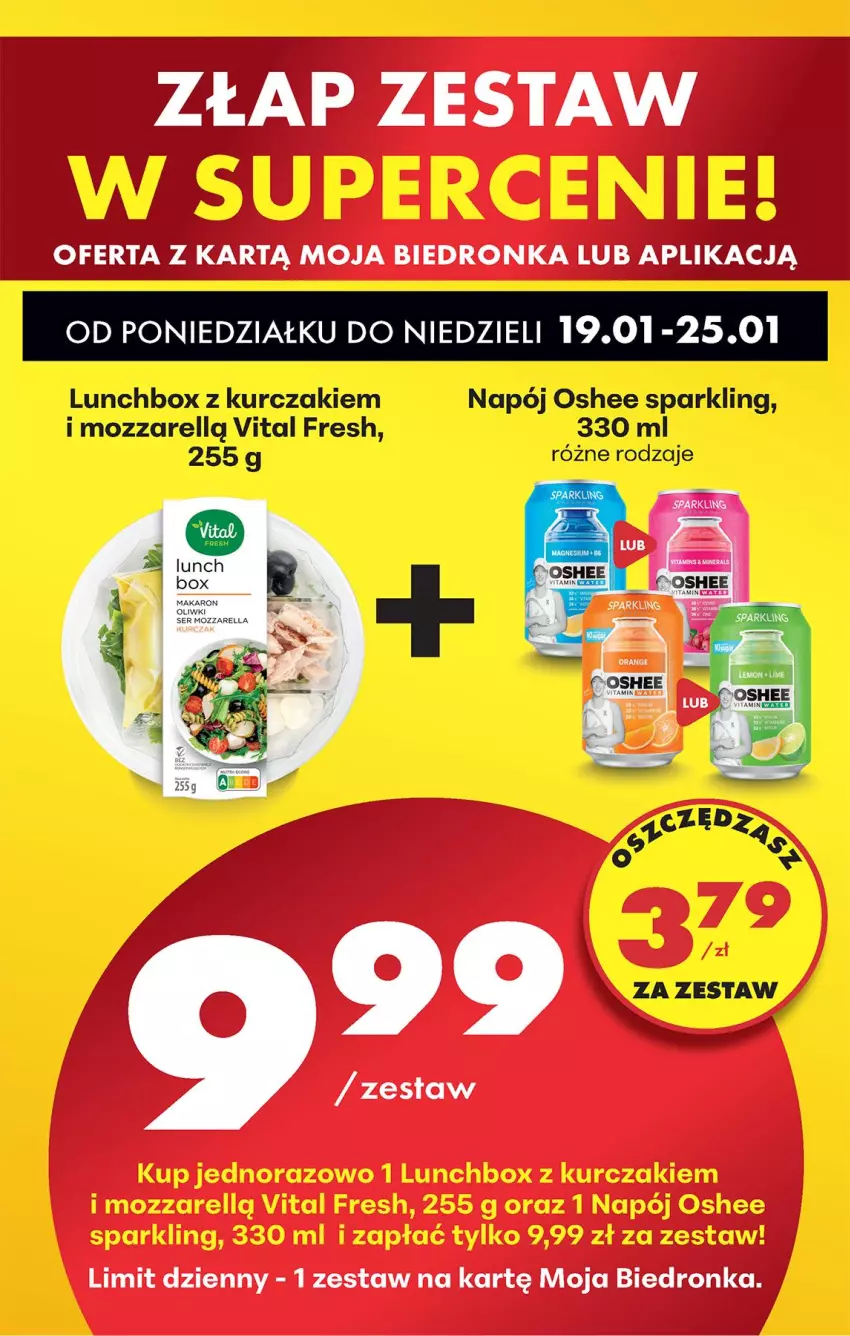 Gazetka promocyjna Biedronka - Gazetka - ważna 19.01 do 26.01.2026 - strona 78 - produkty: Kurczak, Napój, Oshee