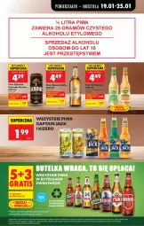 Gazetka promocyjna Biedronka - Gazetka - Gazetka - ważna od 26.01 do 26.01.2026 - strona 67 - produkty: Piwa, Piwo, Por, Captain Jack